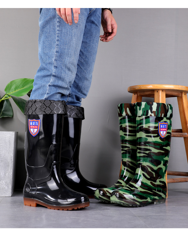 Low Mid-High Tube Rain Boots PVC Industrial Men's Rain Boots Outdoor Rain Boots Factory Direct Supply Quality Reliable Low Mid-High Tube Rain Boots PVC Industrial Men's Rain Boots Outdoor Rain Boots Factory Direct Supply Quality Reliable