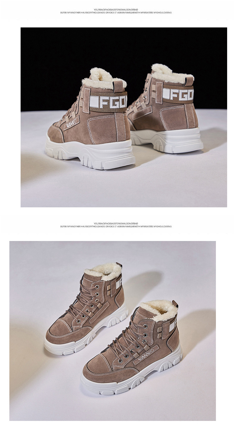 2021 Winter New Korean Style Fleece-Lined Dr. Martens Boots Female Student Insulated Cotton-Padded Shoes All-Matching Ins Thickened Ankle Boots Q3511 2021 Winter New Korean Style Fleece-Lined Dr. Martens Boots Female Student Insulated Cotton-Padded Shoes All-Matching Ins Thickened Ankle Boots Q3511