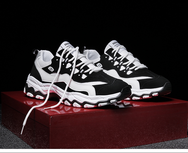 Winter cotton-padded shoes add velvet han edition panda shoe tide shoe male shoe sneaker Winter cotton-padded shoes add velvet han edition panda shoe tide shoe male shoe sneaker