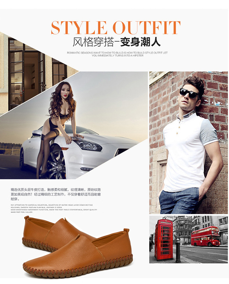 Men's Leather Shoes Breathable 2020 New Casual Shoes Men's Autumn Flat Heel Solid Color Men's Shoes Cross-Border Men's Peas Shoes Men Men's Leather Shoes Breathable 2020 New Casual Shoes Men's Autumn Flat Heel Solid Color Men's Shoes Cross-Border Men's Peas Shoes Men
