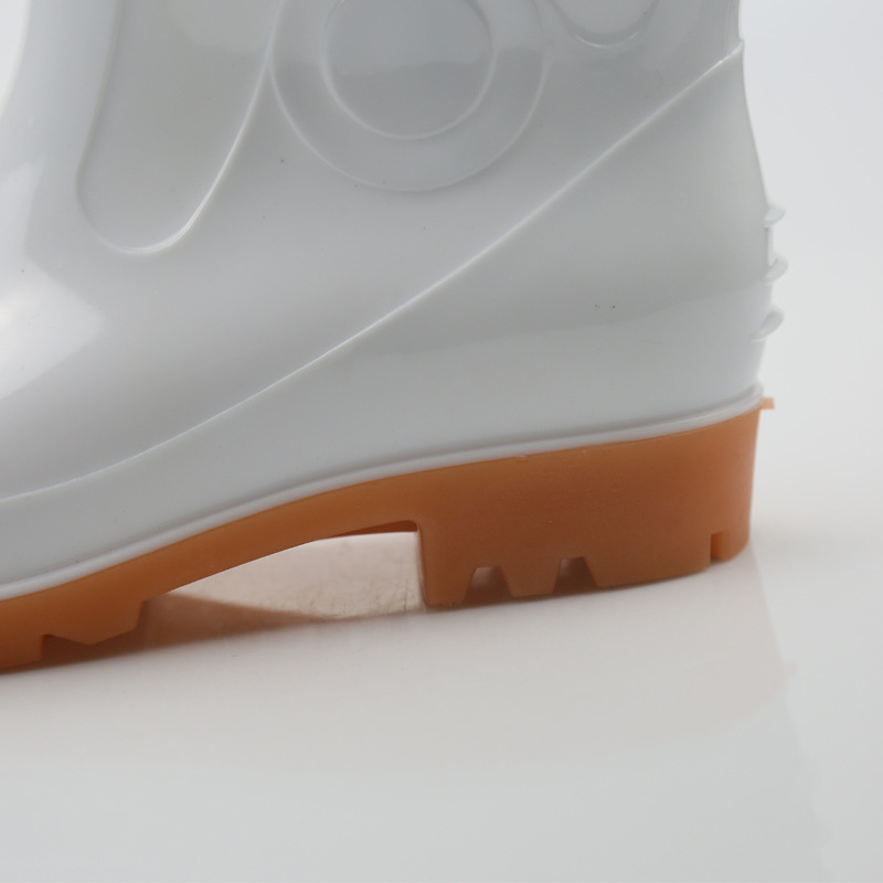 Four Seasons Spot Men's High-Top Injection Rain Boots Tmall Factory Sales round Toe Flat Heel White High-Top Rain Shoes Four Seasons Spot Men's High-Top Injection Rain Boots Tmall Factory Sales round Toe Flat Heel White High-Top Rain Shoes