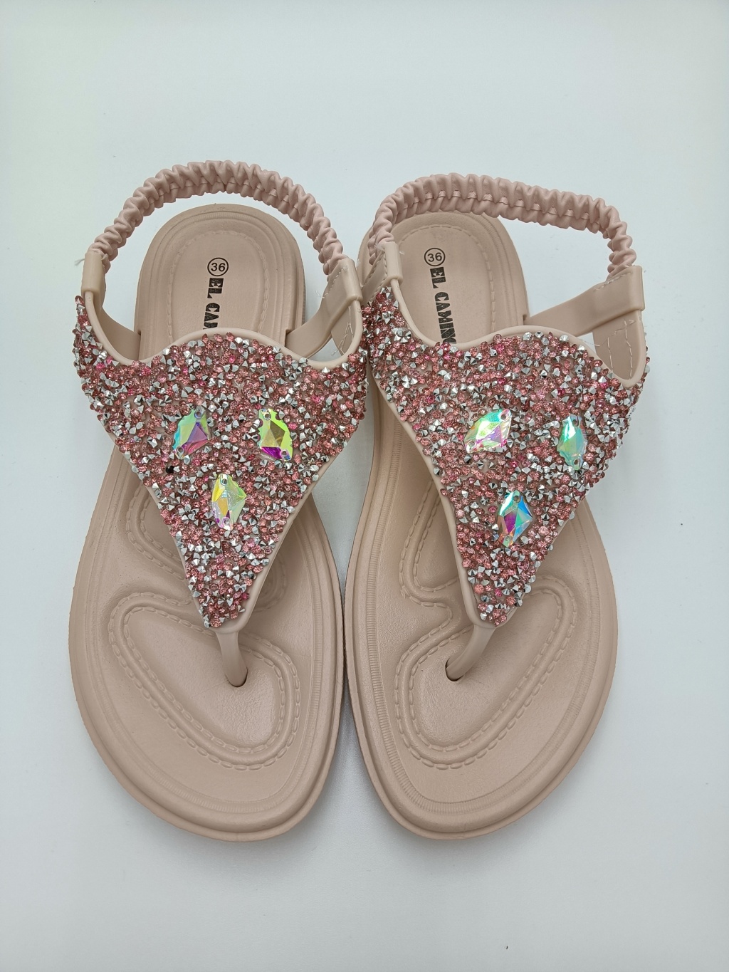 Internet Hot Sandals Women's Rhinestone Flat Wedge Heel New Flip-Flops Versatile Roman Style Summer Beach Shoes Flip-Flops Shoes Internet Hot Sandals Women's Rhinestone Flat Wedge Heel New Flip-Flops Versatile Roman Style Summer Beach Shoes Flip-Flops Shoes