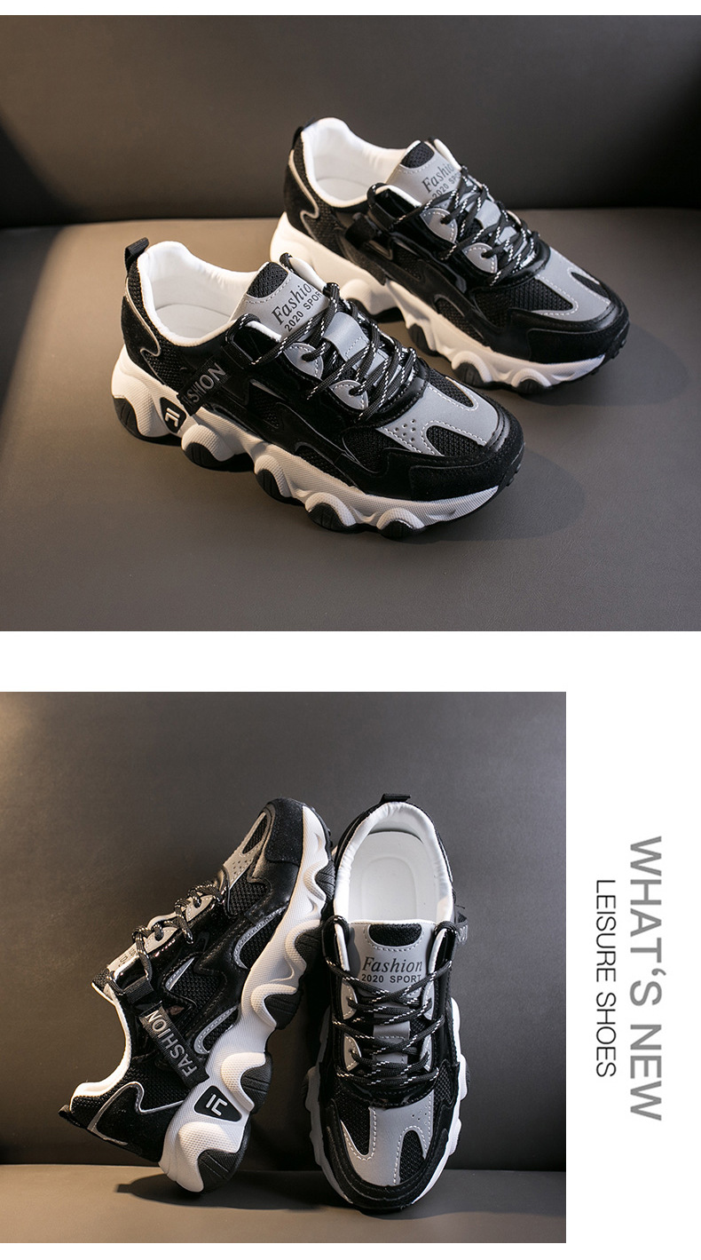 Dad Shoes Women's 2021 Spring New Breathable Versatile Korean Sports Shoes Women Ins Student Running Shoes Fl7005
