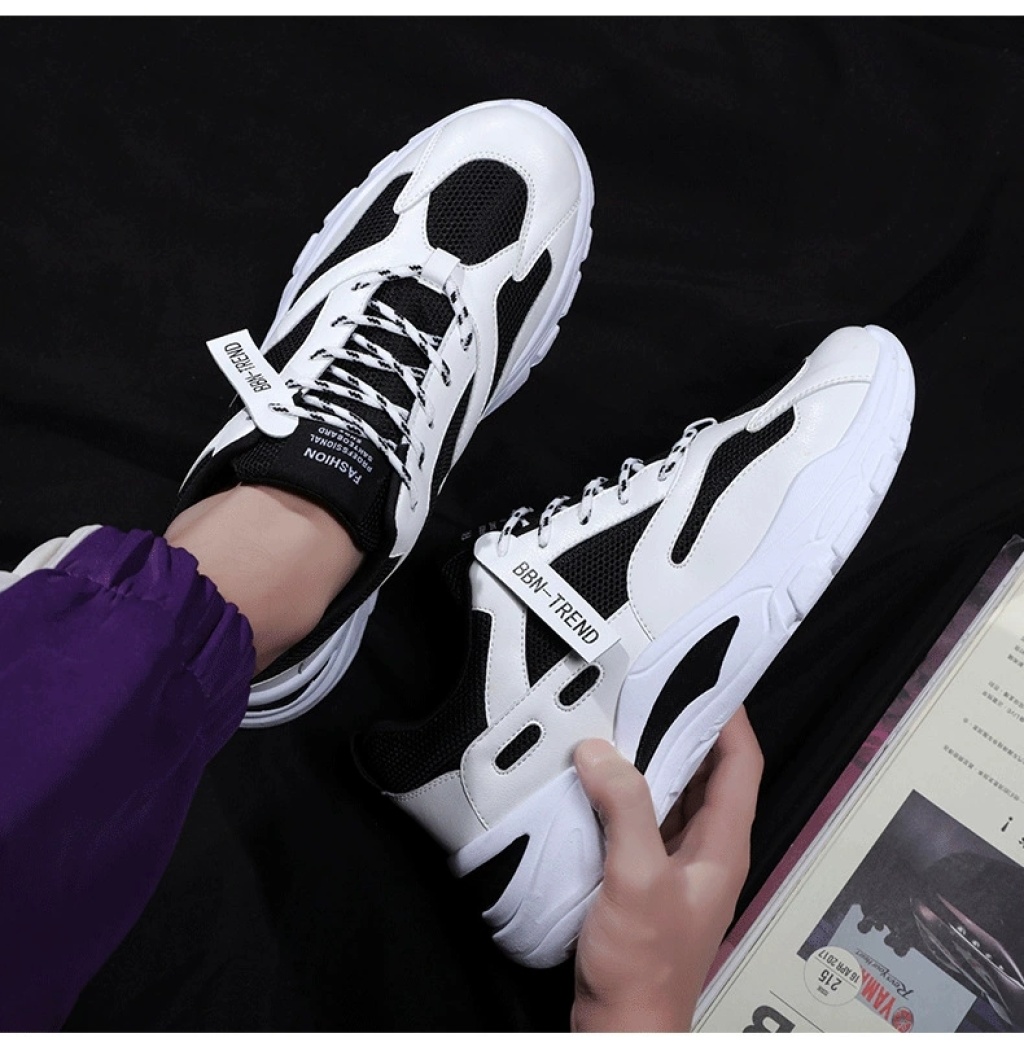 2021 Spring New Men's Shoes Korean Style Fashionable Student Versatile Shoes Men's Casual Fashionable Sports Shoes Men's Dad Shoes 2021 Spring New Men's Shoes Korean Style Fashionable Student Versatile Shoes Men's Casual Fashionable Sports Shoes Men's Dad Shoes