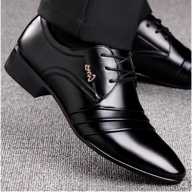 New Men&#039;s Leather Shoes New Men&#039;s Shoes Fashion Men&#039;s Shoes Pointed British Style Shooting Shoes Business Formal Wear Casual Men&#039;s Shoes