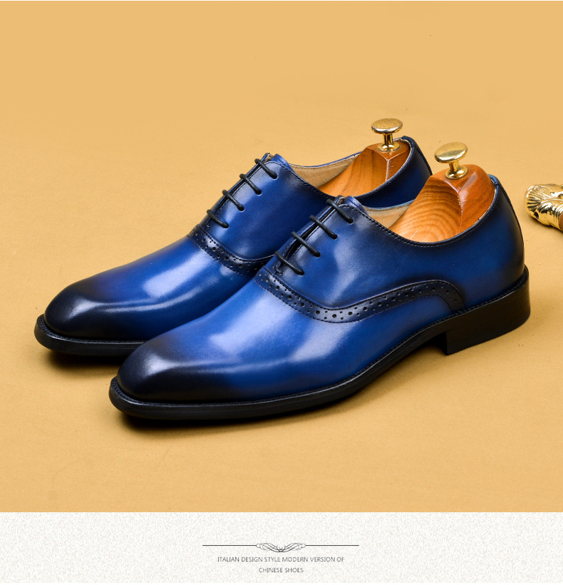 Men's Formal Wear Business Casual Leather Shoes Men's Genuine Leather England Style First Layer Cowhide Shoes Factory Resume Work Customization Men's Formal Wear Business Casual Leather Shoes Men's Genuine Leather England Style First Layer Cowhide Shoes Factory Resume Work Customization