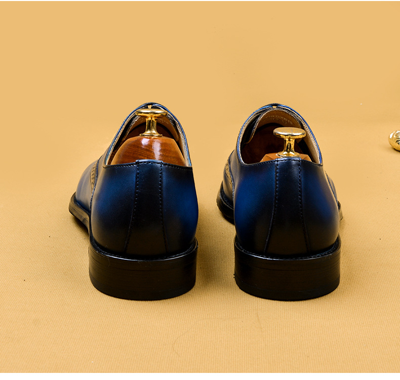 Men's Formal Wear Business Casual Leather Shoes Men's Genuine Leather England Style First Layer Cowhide Shoes Factory Resume Work Customization Men's Formal Wear Business Casual Leather Shoes Men's Genuine Leather England Style First Layer Cowhide Shoes Factory Resume Work Customization