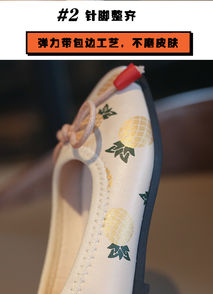 Girl's sole shoe 2020 spring and autumn new children's leather shoes sweet big children soft bottom beans shoes western style little princess shoes Girl's sole shoe 2020 spring and autumn new children's leather shoes sweet big children soft bottom beans shoes western style little princess shoes
