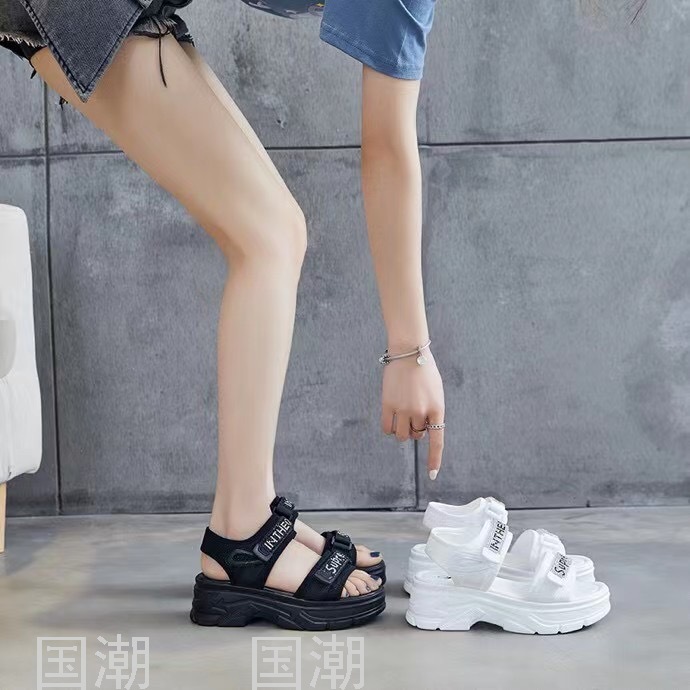 Women's Diamond Sandals Sports Shoes Summer Height Increasing Casual Outdoor Fashion Platform Beach Shoes Thin Women Women's Diamond Sandals Sports Shoes Summer Height Increasing Casual Outdoor Fashion Platform Beach Shoes Thin Women