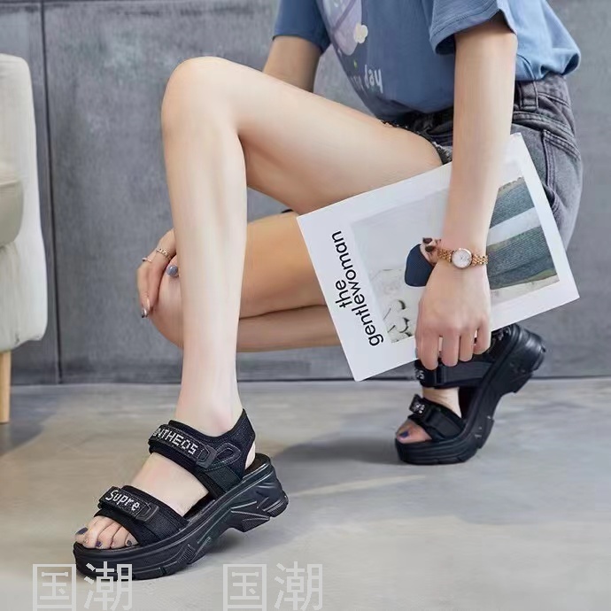 Women's Diamond Sandals Sports Shoes Summer Height Increasing Casual Outdoor Fashion Platform Beach Shoes Thin Women Women's Diamond Sandals Sports Shoes Summer Height Increasing Casual Outdoor Fashion Platform Beach Shoes Thin Women