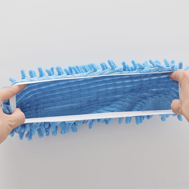1 Price household Chenille Rag floor cover magic device Can remove, wash and wipe the floor slipper lazy man floor cover