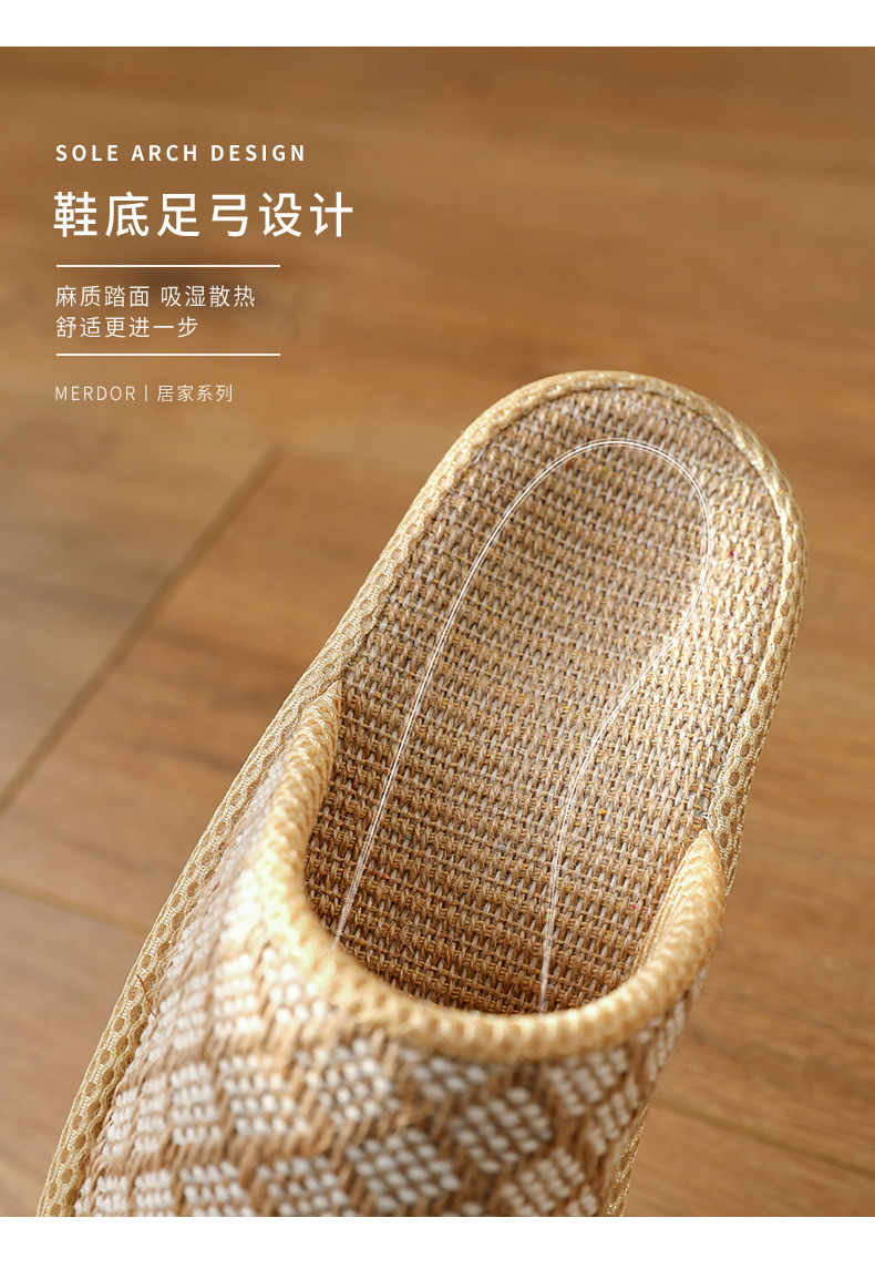 Japanese Style Eva Non-Slip Slipper Indoor Home Linen Slippers Four Seasons Home Cotton Linen Couple Slippers Non-Stinky Feet Japanese Style Eva Non-Slip Slipper Indoor Home Linen Slippers Four Seasons Home Cotton Linen Couple Slippers Non-Stinky Feet