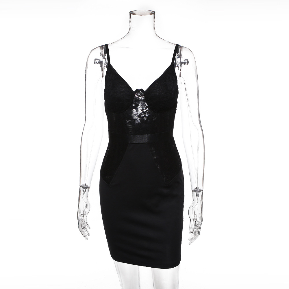 Sexy lingerie Underwear Hot Women's Clothing Sexy Lace Stitching See-through Flower Cutout Hip Skirt Body Shaping Dress Sexy lingerie Underwear Hot Women's Clothing Sexy Lace Stitching See-through Flower Cutout Hip Skirt Body Shaping Dress