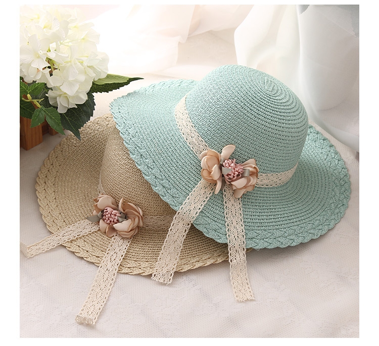 Children's Hat Summer Flower Lace Straw Hat Baby Girl 2019 Sun Protection Summer Hat Beach Vacation Sun Hat Wholesale Children's Hat Summer Flower Lace Straw Hat Baby Girl 2019 Sun Protection Summer Hat Beach Vacation Sun Hat Wholesale