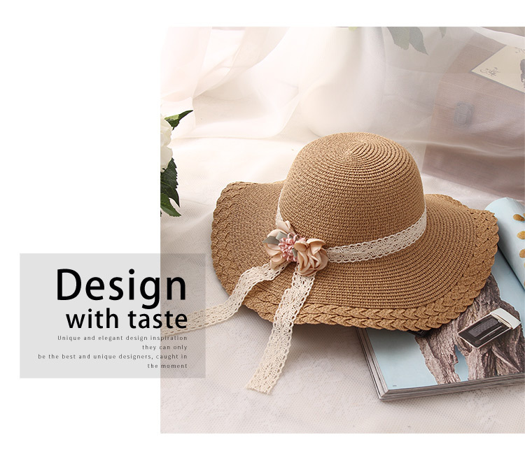 Children's Hat Summer Flower Lace Straw Hat Baby Girl 2019 Sun Protection Summer Hat Beach Vacation Sun Hat Wholesale Children's Hat Summer Flower Lace Straw Hat Baby Girl 2019 Sun Protection Summer Hat Beach Vacation Sun Hat Wholesale