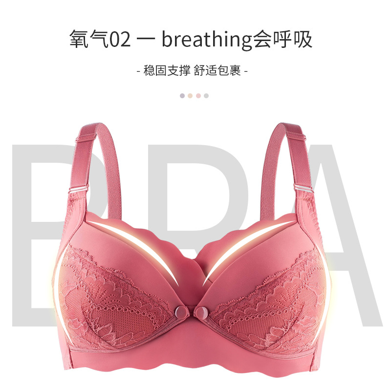 Summer Red Breastfeeding Push up Bras Breathable Breast Milk Bra Thin Lining Female Nursing Maternity Underwear Pregnancy