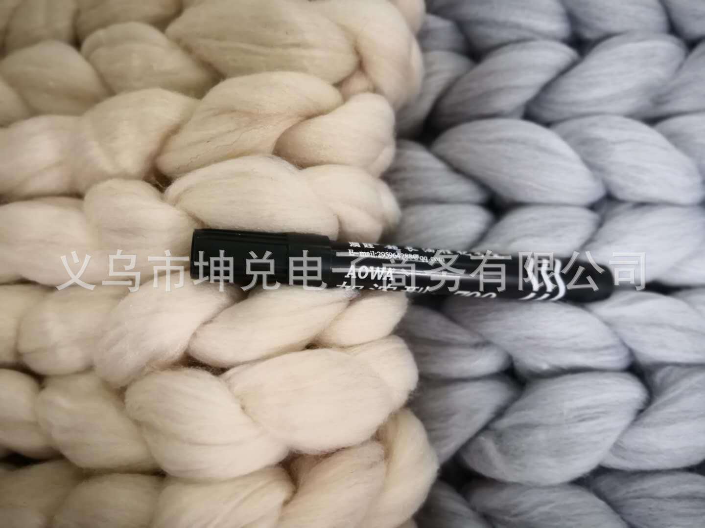Amazon Nordic Coarse Yarn Hand Woven Blanket Blanket Knitted Blanket Wool Blanket Sofa Blanket Thick Thread Blanket