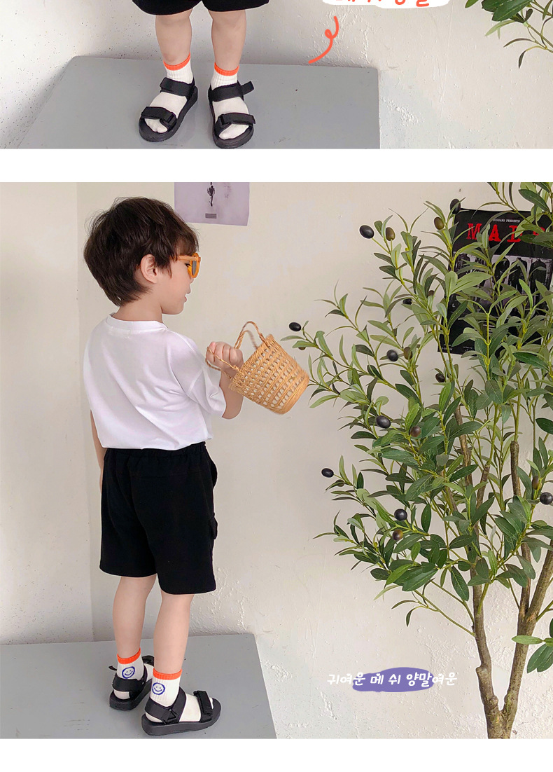 2021 New Children's Socks Trendy Ins Korean Summer Mesh Thin Boys and Girls Socks Socks Trendy Socks Wholesale