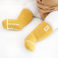 New Style for Autumn and Winter Brushed and Thick Baby Socks Cartoon Boots N Baby Socks 0135 Years Old Children's Socks
