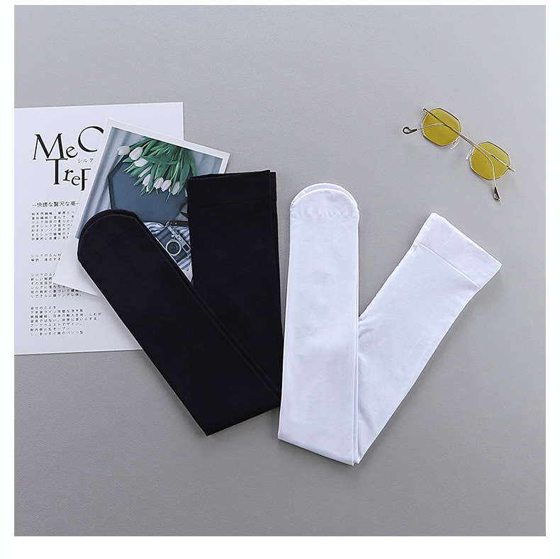 Children's Pantyhose Spring and Autumn Thin Leggings Stockings Summer White Leggings Fleece-Lined for Practice Girls Dance Socks