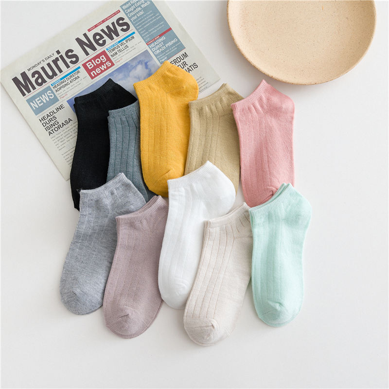 KoreanStyle Pure Color LowCut Liners Socks Women's Short Stockings Cotton Socks Thin Invisible Women's Stall Socks Whole KoreanStyle Pure Color LowCut Liners Socks Women's Short Stockings Cotton Socks Thin Invisible Women's Stall Socks Whole