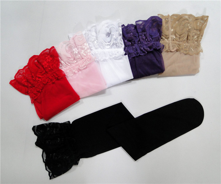 Sexy Lingerie Lace Stockings Sexy Overknee Long Boot Stockings Lace Sexy Knee Socks Socks Women's Socks