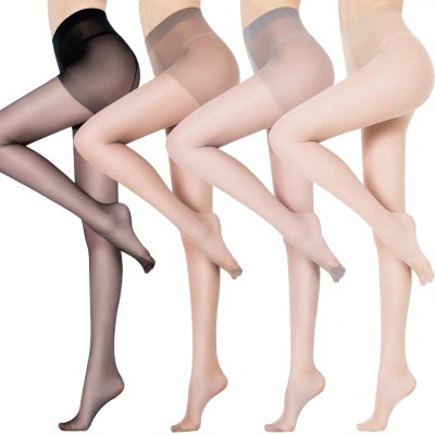 Stockings Pantyhose Ultra-Thin Extra-Thin Cored Silk Pantyhose Butterfly Level T Anti-Snagging Women&#039;s Leggings Body Stocking