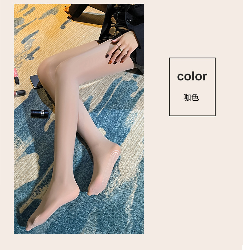 S277 Silk Stockings Women's Thin Steel Wire Stocking Sole Silicone Non-Slip Pantyhose Women's Spring and Autumn Stockings S277 Silk Stockings Women's Thin Steel Wire Stocking Sole Silicone Non-Slip Pantyhose Women's Spring and Autumn Stockings