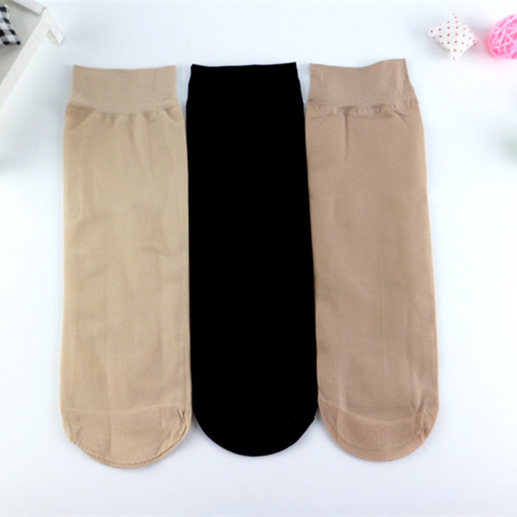 1110 Factory Direct Sales Summer Women&#039;s Short Stockings Milk Silk Reinforcement Steel Wire Stocking One Piece Dropshipping