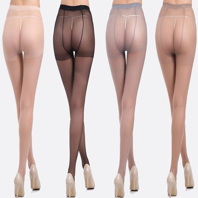 Summer Female Stocking Ultra Thin Sexy Extra Cored Silk Stockings Pantyhose Level T Butterfly Body Stocking