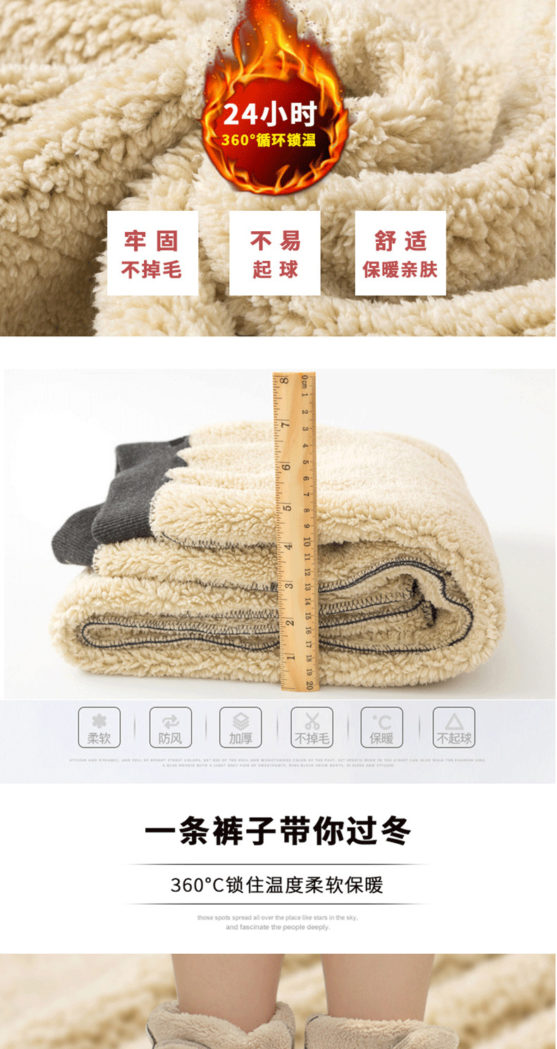 Fleece-Lined Thick Velvet Sports Pants Women's Autumn and Winter Warm BF Style Harem Pants Loose Casual Pants Sweatpants Trousers Fleece-Lined Thick Velvet Sports Pants Women's Autumn and Winter Warm BF Style Harem Pants Loose Casual Pants Sweatpants Trousers
