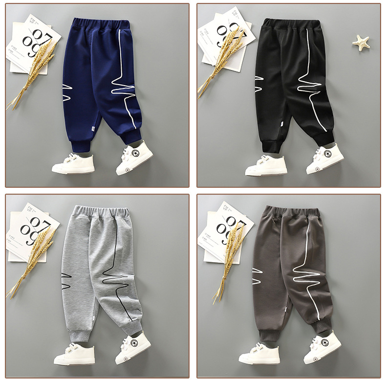 Crawler 2021 Autumn New Children's Sport Pants Korean Style Boys' Girls' Casual Pants Children Toddler Baby Sweatpants Crawler 2021 Autumn New Children's Sport Pants Korean Style Boys' Girls' Casual Pants Children Toddler Baby Sweatpants