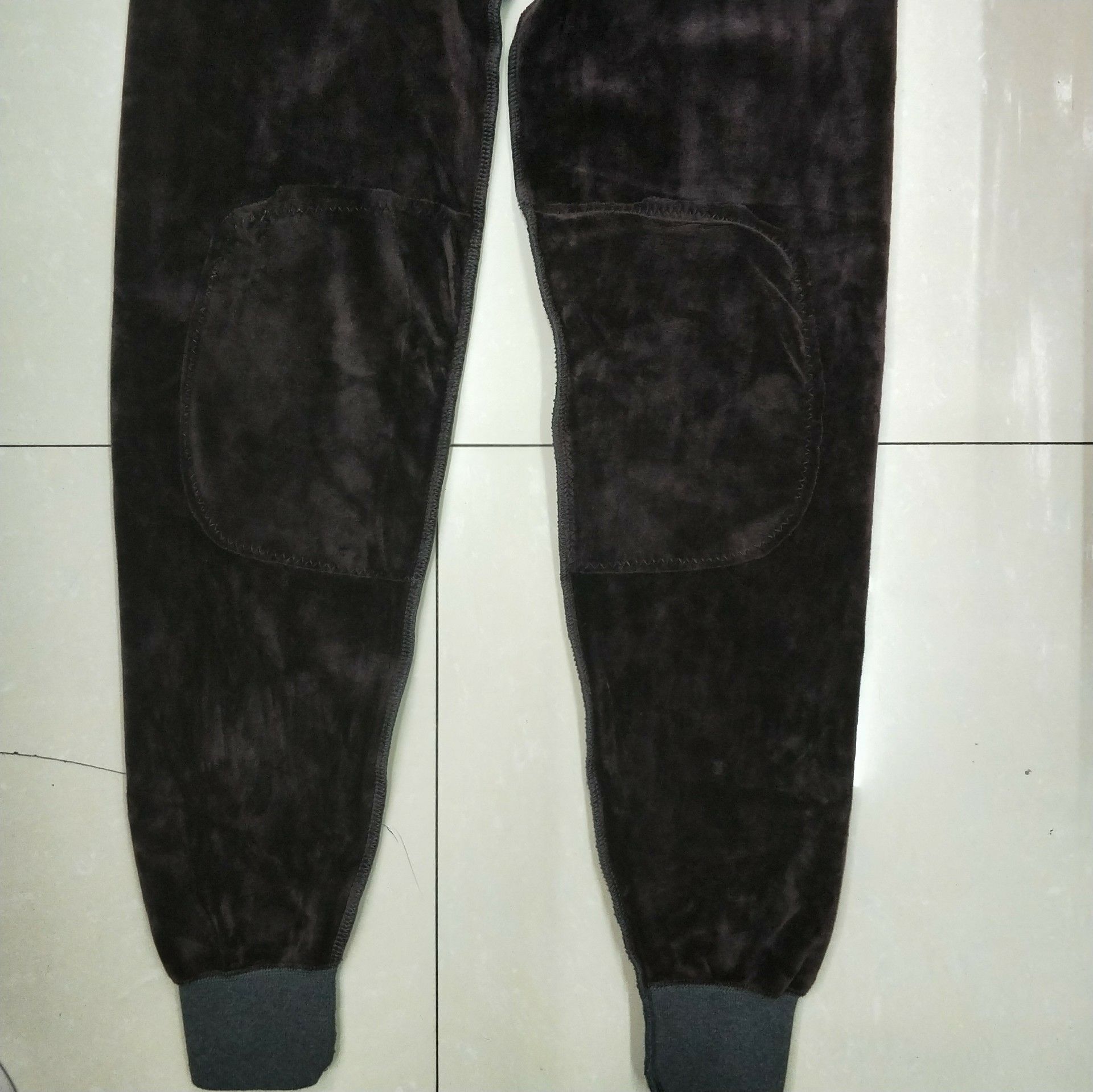 Taihumei men&#039;s single warm pants ultra soft composite warm underwear cotton underwear