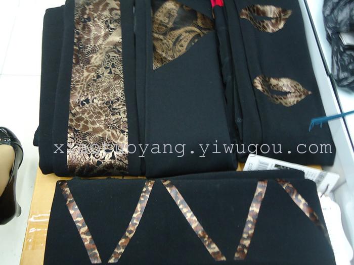 High-grade leather ironing warm pants slim waist waist PU Korean women seamless pants High-grade leather ironing warm pants slim waist waist PU Korean women seamless pants