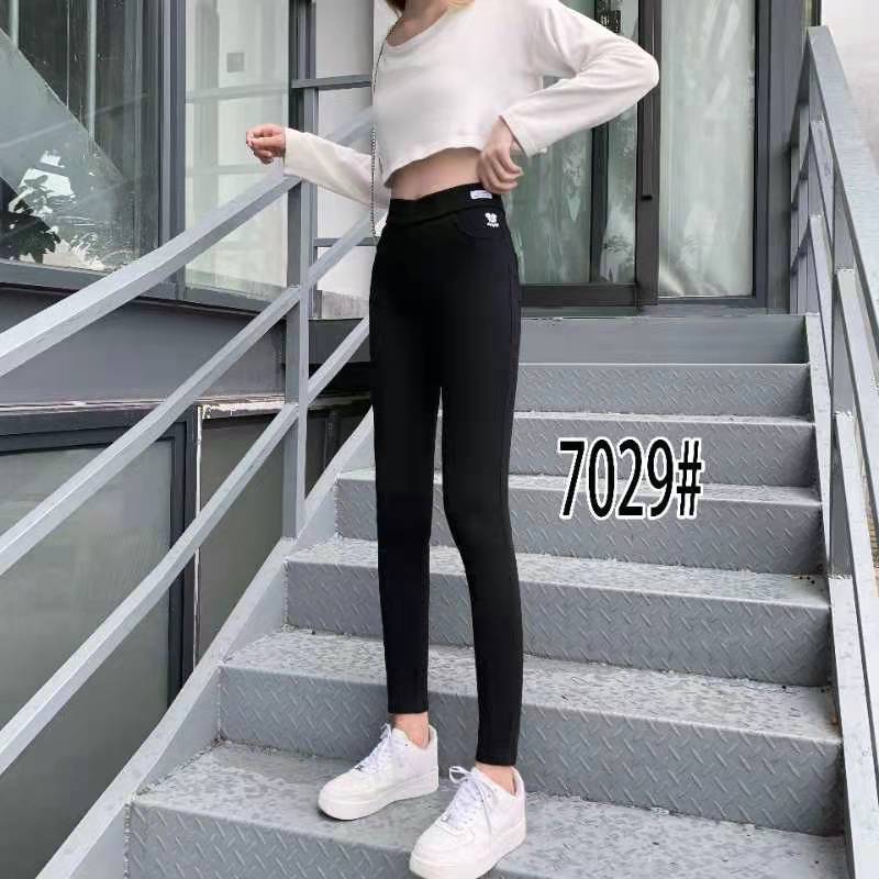 2021 Spring and Autumn New Women&#039;s Pants Black Leggings Women&#039;s Outer Wear Slim Stretch Tappered Pencil Pants plus Size Women&#039;s Trousers