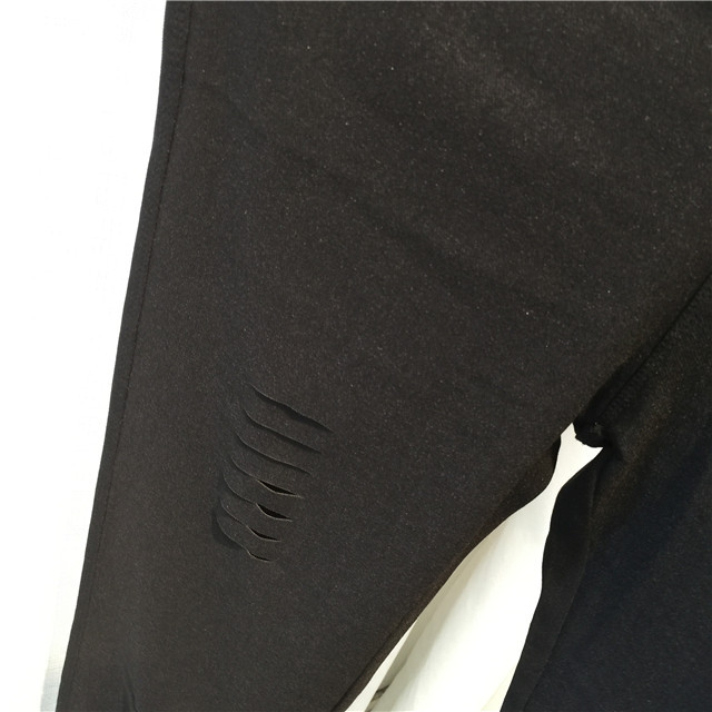 New in Spring and Autumn plus Size Women's Clothing Ripped Pencil Pants 300 Jin Fat People Elastic Slim Fit Slimming Ninth Pants 216 New in Spring and Autumn plus Size Women's Clothing Ripped Pencil Pants 300 Jin Fat People Elastic Slim Fit Slimming Ninth Pants 216