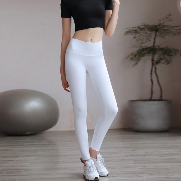 Cross-Border New Arrival High Waist Yoga Ninth Pants Women Waist Slimming and Hip Lifting Fitness Quick-Drying Nude Feel Sports Running Yoga Pants Women Cross-Border New Arrival High Waist Yoga Ninth Pants Women Waist Slimming and Hip Lifting Fitness Quick-Drying Nude Feel Sports Running Yoga Pants Women