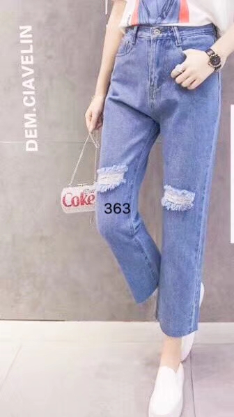 High waist wide leg jeans new style baggy slim cropped trousers with flared horns and wide legs High waist wide leg jeans new style baggy slim cropped trousers with flared horns and wide legs