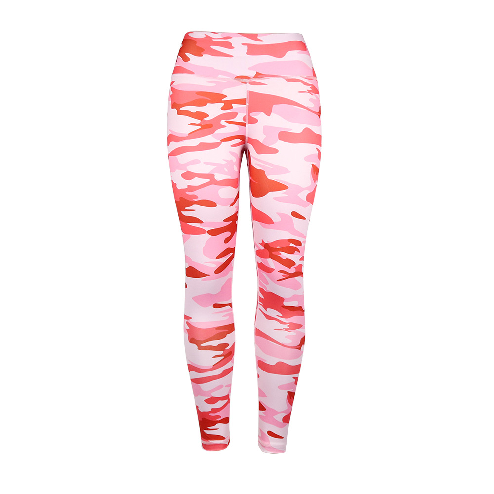AliExpress Camouflage Wrinkle Hip Lifting Fitness Casual Yoga Pants Sports Leggings Cropped Trousers