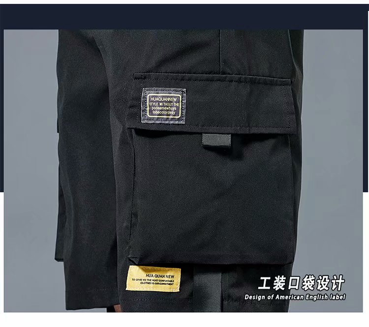 2022 Cross-Border Large Size Shorts Men's Summer Loose Five-Point Outer Wear Cropped Trousers Leisure Cargo Sports Pants Men 2022 Cross-Border Large Size Shorts Men's Summer Loose Five-Point Outer Wear Cropped Trousers Leisure Cargo Sports Pants Men