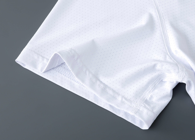 Ice Silk Short Sleeve Quick Drying Clothes Men's Summer Breathable Fitness Running Couple plus Size Loose  Sports wear