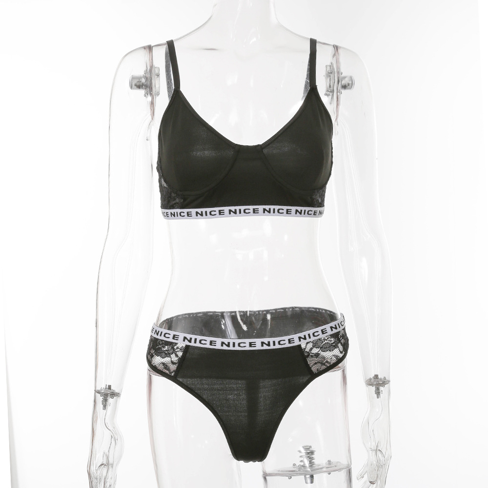 Factory Direct Sales New Amazon AliExpress Hot Selling Women's Wear Fashion Sports Underwear Suit