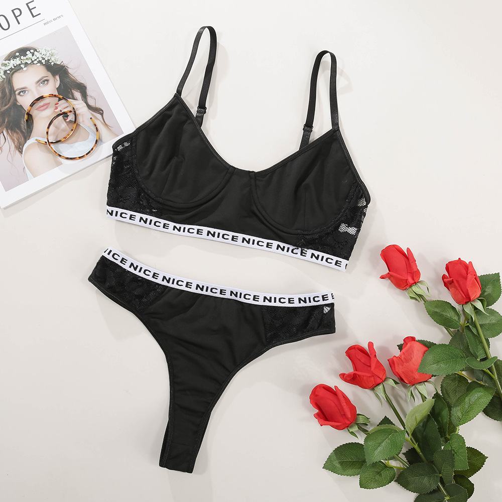 Factory Direct Sales New Amazon AliExpress Hot Selling Women's Wear Fashion Sports Underwear Suit
