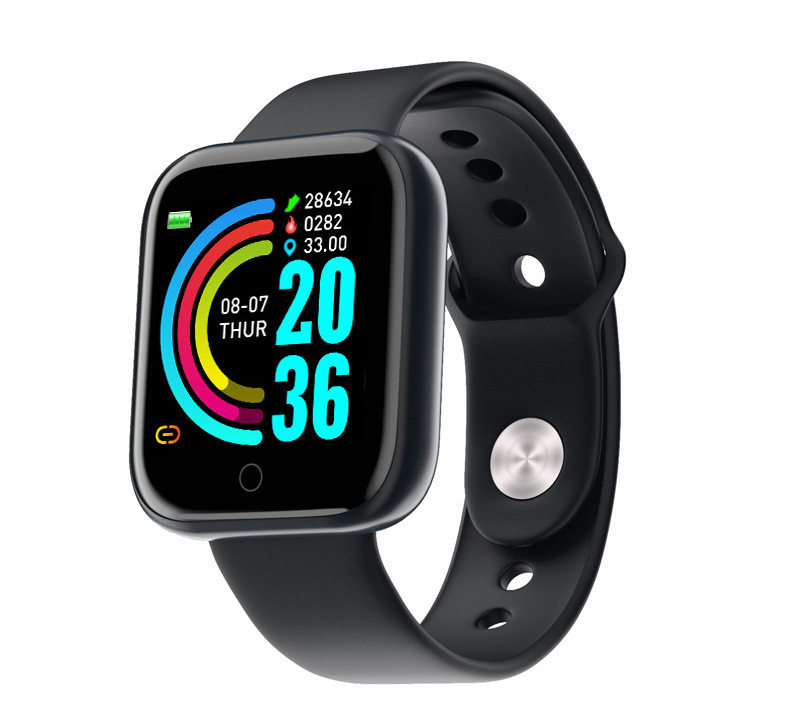D20 Blood Pressure Smart Bracelet Heart Rate Monitoring Sports Step Waterproof Health Y68 Wear Watch Smartwatch
