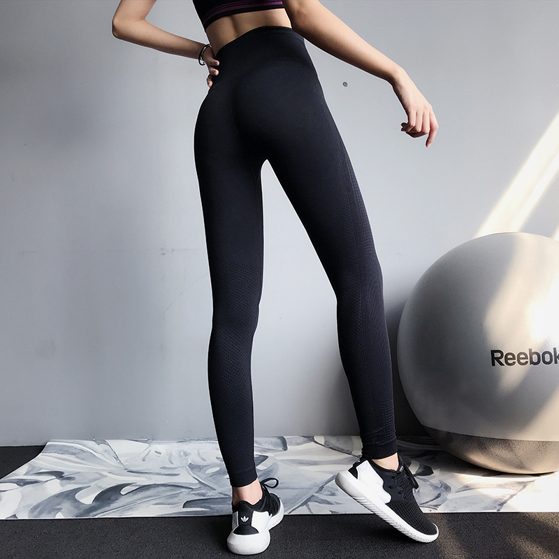 Pants Women&#039;s High Elastic Sports Tights Outer Wear Running Training Leggings Peach Hip Raise High Waist Yoga Pants