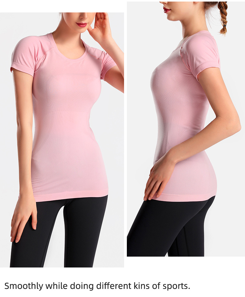 Lulu New 2.0 Women's Short-Sleeved T-shirt Seamless Swiftly Tech Top Sports Breathable Fitness Yoga Wear Lulu New 2.0 Women's Short-Sleeved T-shirt Seamless Swiftly Tech Top Sports Breathable Fitness Yoga Wear