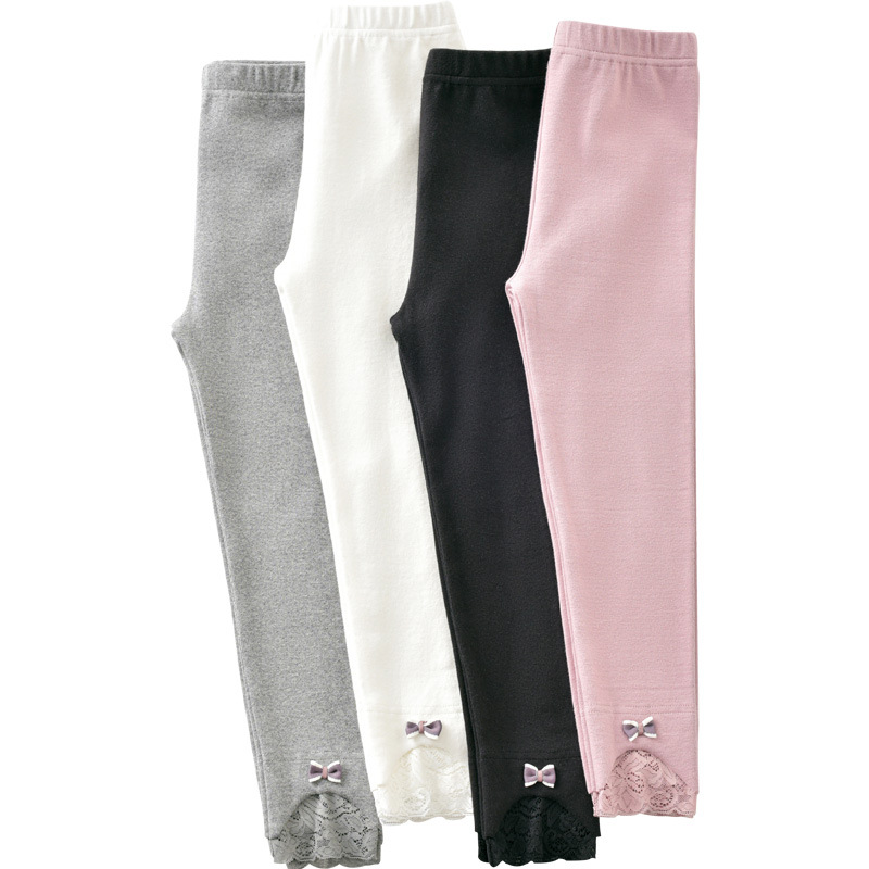 Girls&#039; Cotton Leggings Spring and Autumn Outerwear Spring Babies&#039; Trousers Children&#039;s Pants 2022 New Children&#039;s Clothing