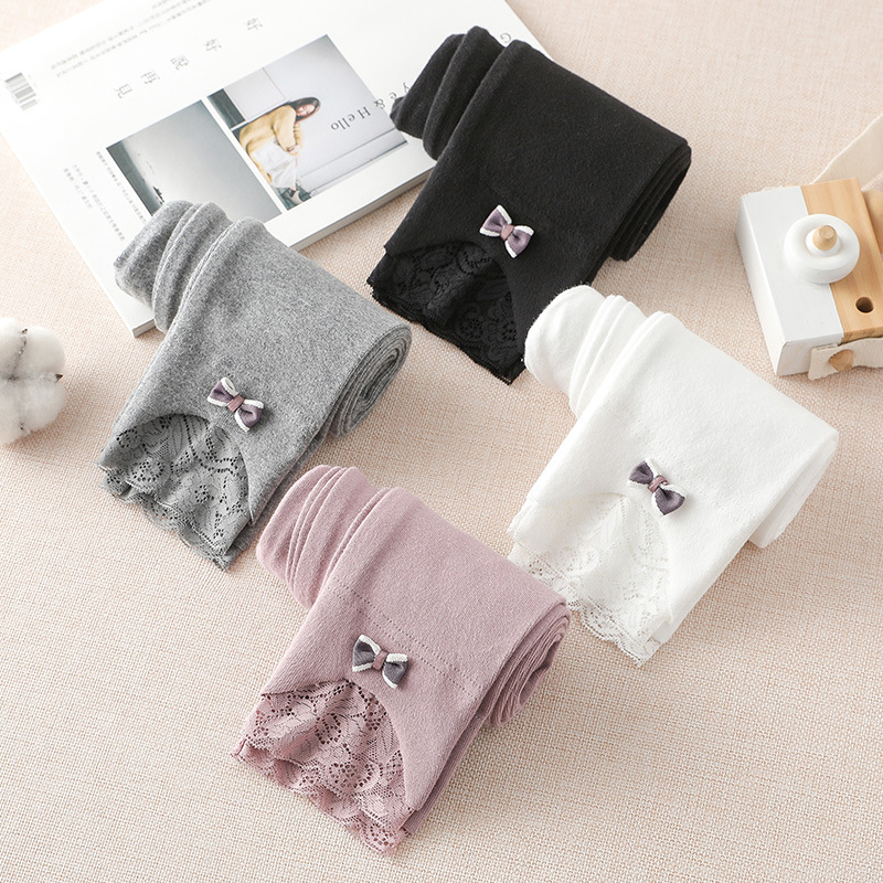 Girls&#039; Cotton Leggings Spring and Autumn Outerwear Spring Babies&#039; Trousers Children&#039;s Pants 2022 New Children&#039;s Clothing