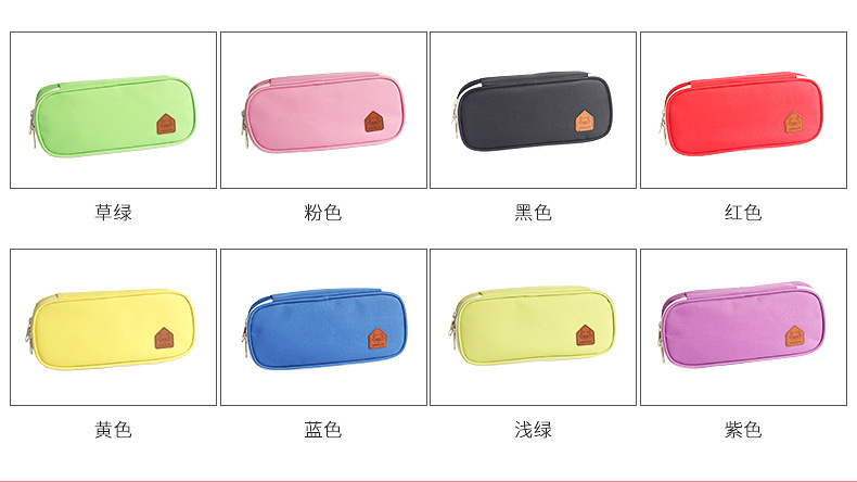 Creative Pencil Bag Stationery Box Canvas Oxford Cloth Printed Logo Pencil Case Large Capacity Children's Pencil Case Customization Creative Pencil Bag Stationery Box Canvas Oxford Cloth Printed Logo Pencil Case Large Capacity Children's Pencil Case Customization