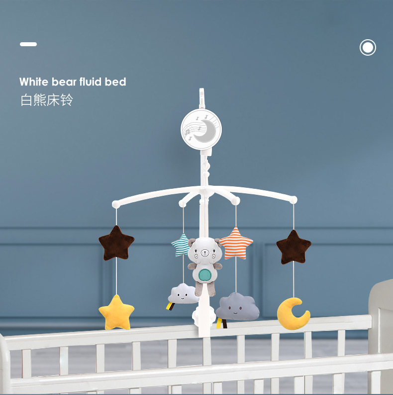 CrossBorder Baby Bed Bell Rattle Children 01 Years Old Music Rotation Bedside Bell Baby Soothing Cloth Toy Manufacturer CrossBorder Baby Bed Bell Rattle Children 01 Years Old Music Rotation Bedside Bell Baby Soothing Cloth Toy Manufacturer